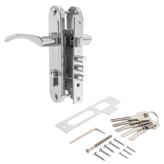 Замок врезной AVERS 1023/60-CR