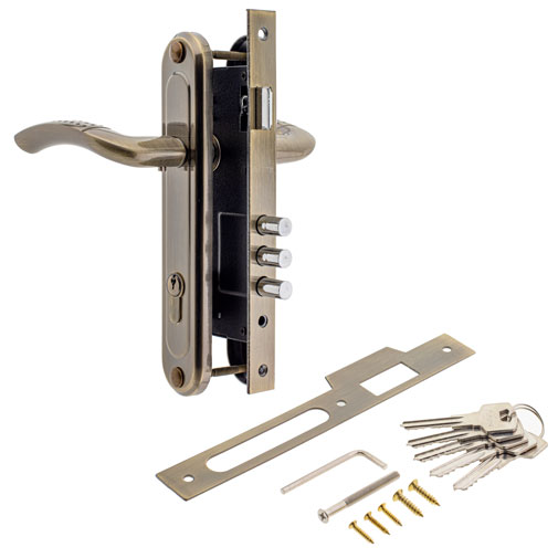 Замок врезной AVERS 2226/70-AB