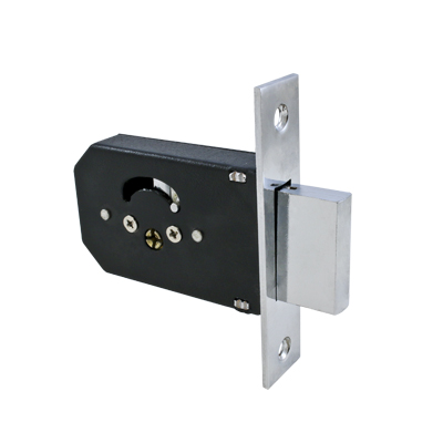 Замок врезной б/руч (60) СТАНДАРТ 955-5К CP хром крест.ключ