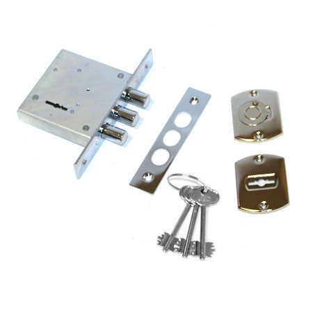 Замок врезной BORDER 70900-ЗВ8-8Д/13