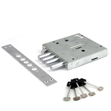 Замок врезной BORDER 77740 ЗВ9-8МК4/15 универс.