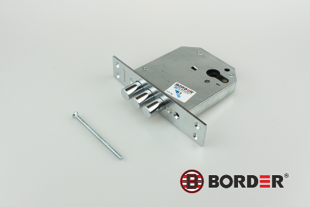 Замок врезной BORDER 89707 1-4 (BLOCKIDO C2 89407)