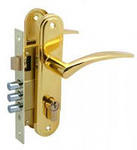 Замок врезной БУЛАТ ЗВ 4-3.60.11.05 Руна золото