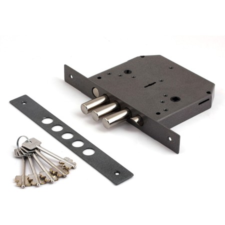 Замок врезной ЭТАЛОН-РЗ (без тяг, б/р) левый