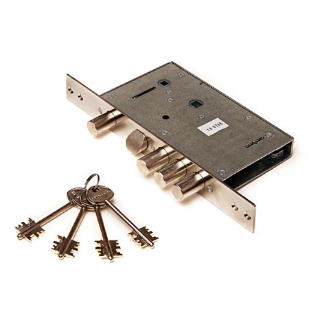 Замок врезной ГАРДИАН-3012-4 (б/р)