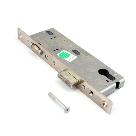 Замок врезной Гардиан "Profi" 45.11Р.24 (б/ц) с роликом