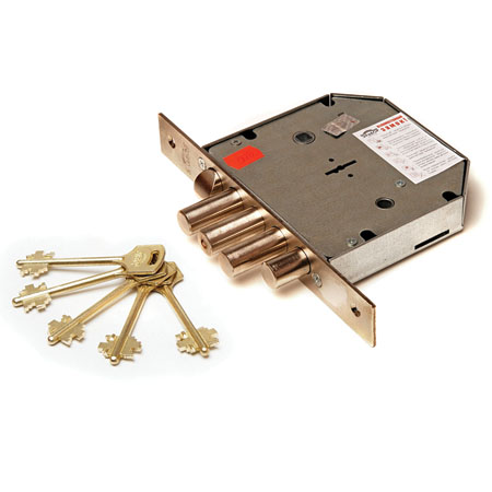 Замок врезной Гранит-1.06.40.лев.