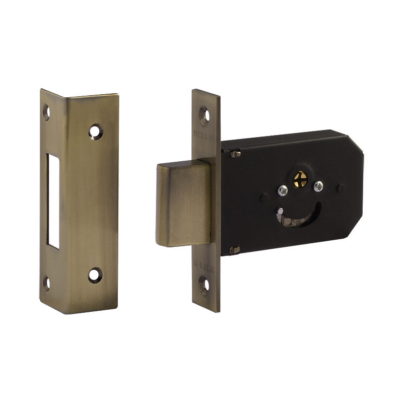 Замок врезной НОРА-М ЗВ-111 бронза