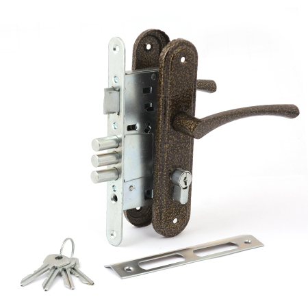 Замок врезной ОМЕГА-ЗВ4.2-01 (бронза)