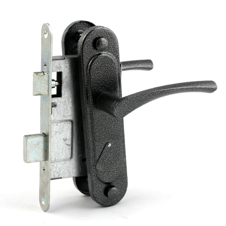 Замок врезной ОМЕГА-ЗВ9.2-01(ЗВ9ПР) (серебро)