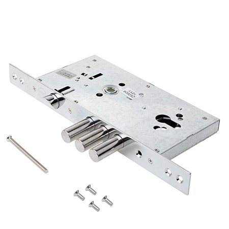 Замок врезной T-52-CR (w/o BP, w/o DP) (B2B) (Kale Kilit 252R-85BS60-CP.)