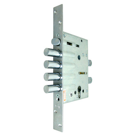 Замок врезной тяж.Крит ЗВ-7РК-005-Хп б/о, без ЦМ, м/о 85мм арт.00014 