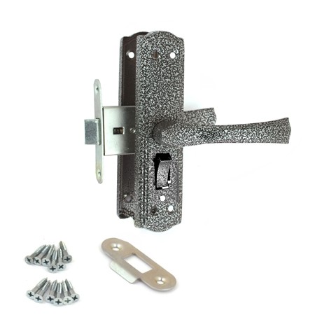 Защелка с фиксацией Avers ЗЩ1Д-2-6 (серебро)