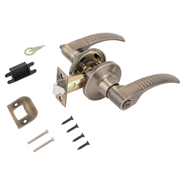 Защёлка СТАНДАРТ 8510 BK AB бронза фиксатор