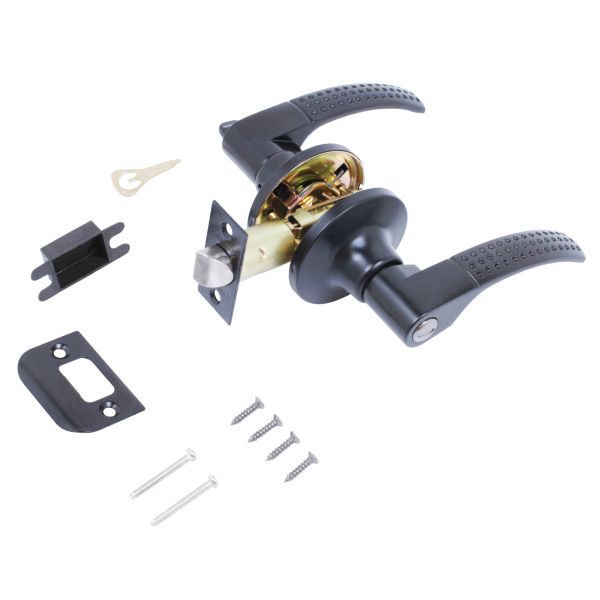 Защёлка СТАНДАРТ 8510 BK BL черная фиксатор 