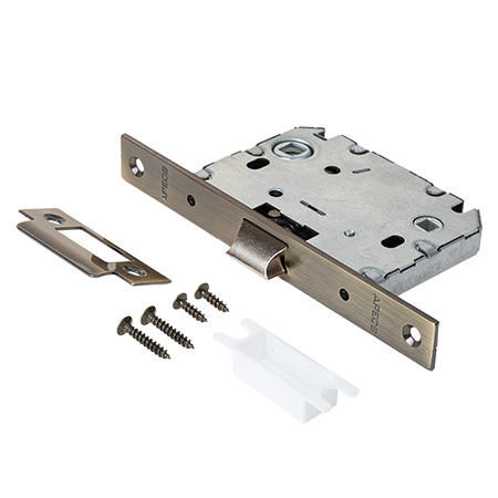 Защёлка врезная с фиксацией Apecs 5600-WC-AB 