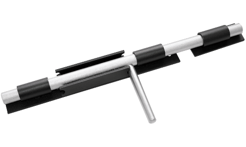 Засов ДОБРЫНЯ 450 мм (черный)