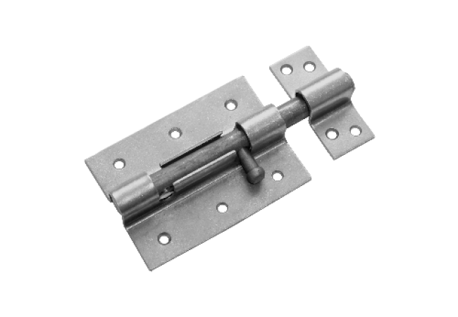 Засов дверной Домарт ЗД-100 (хром)