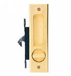 Ручка-замок для раздвижных дверей /мат.золото/ Z4501SB BK
