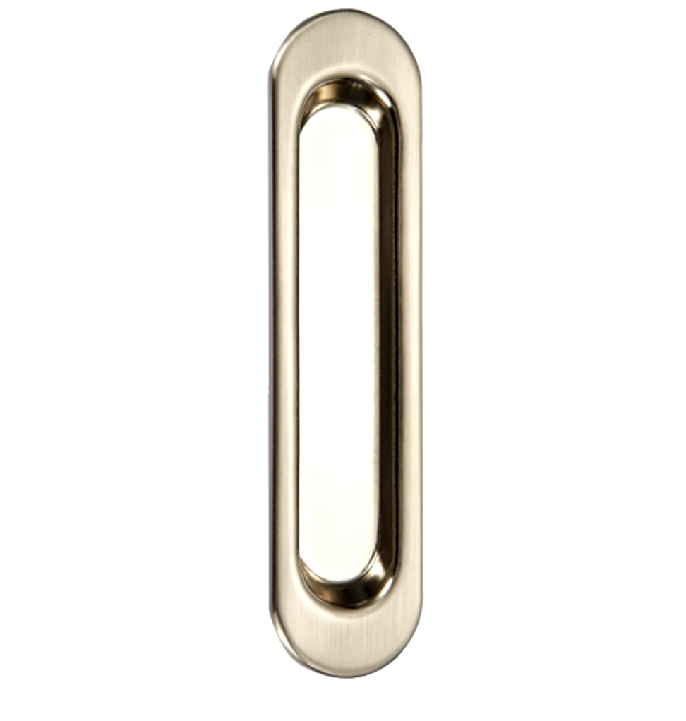 Ручка для раздвижной двери Арт. OL8 SN (матов. никель) комплект 2шт