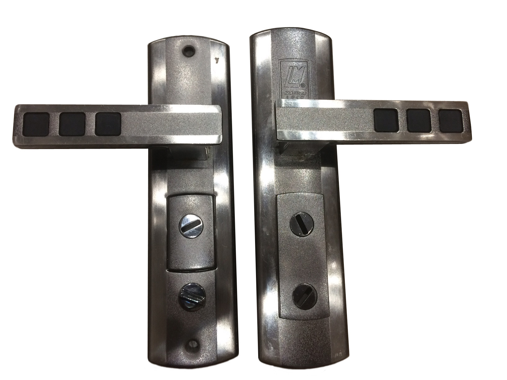 Ручка на китайскую дверь МL-300 Quatro L (10)  BZ-9578BH																