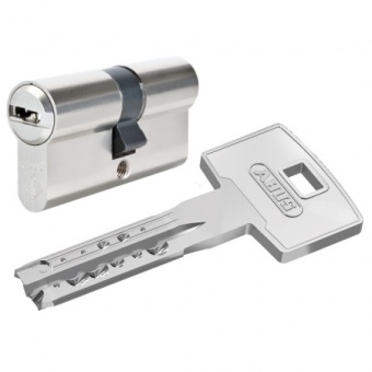 Европрофильный цилиндр ABUS X12R410 ключ/ключ 30-30 (60 мм) NI (5 key)																				